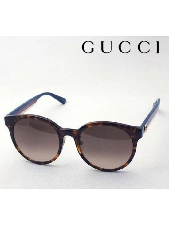 New Authentic Gucci GG0416SK 003 Havana Brown Gradient Sunglasses main image 11
